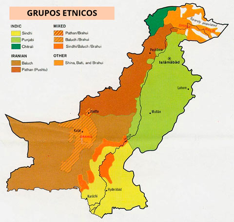 Ethnic distribution