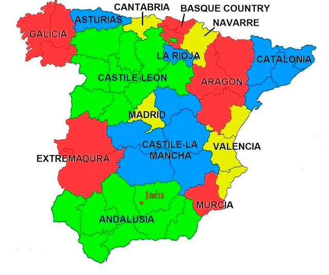 Regiões da Espanha