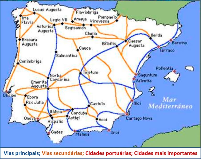 Estradas romanas na Espanha