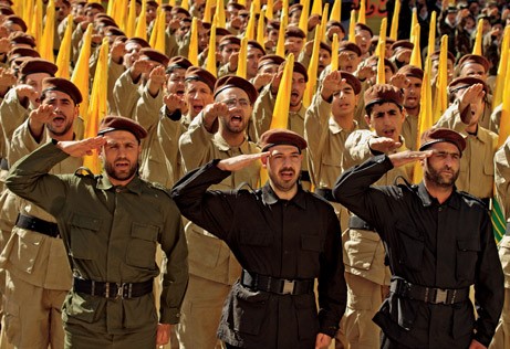 Hezbollah troops