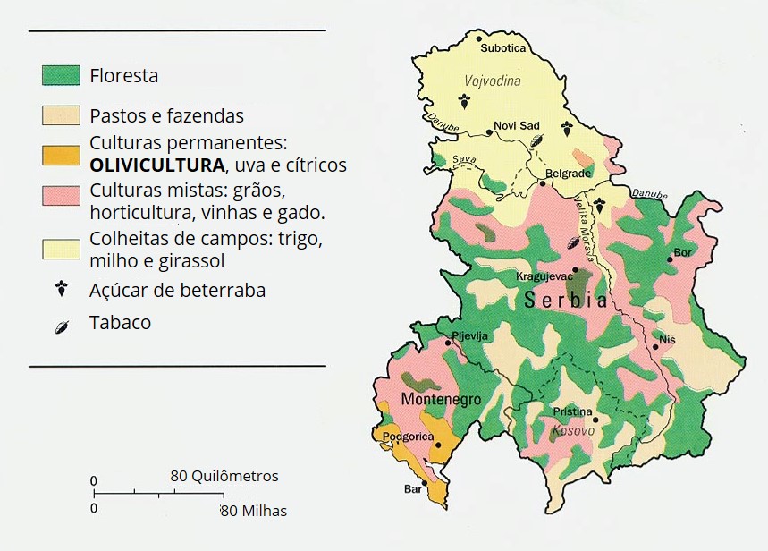 Land use in Serbia