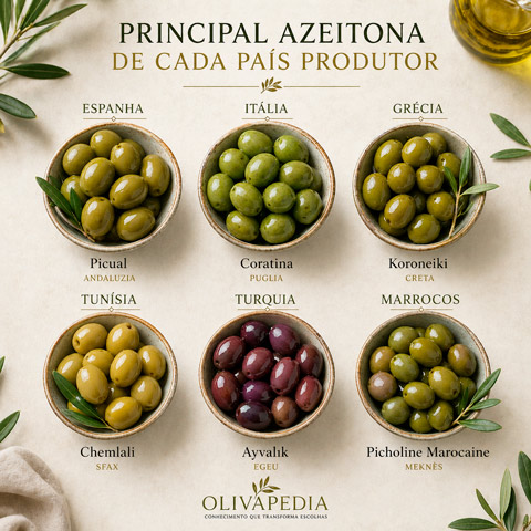 Como escolher azeite pelo cultivar
